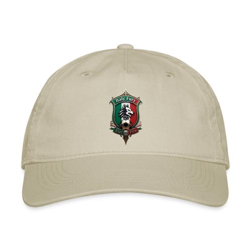 Italy heritage Wolf Fury Tee, Pride Badge Gift - Organic Baseball Cap