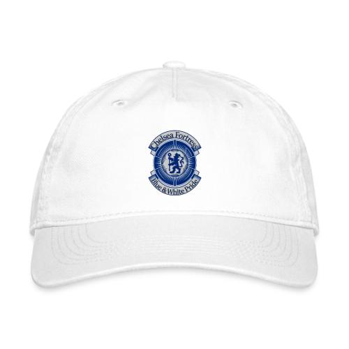 Chelsea Fortress T Shirt, Soccer City Pride Gift - Organic Baseball Cap