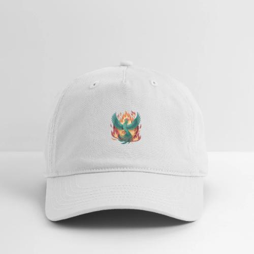 Phoenix Rising Mythical Fire Bird Fantasy Design - Organic Baseball Cap