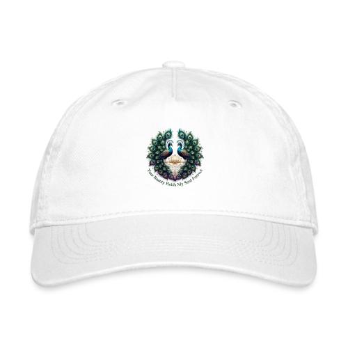 Your Beauty Holds My Soul Peacock Gifts T-Shirt - Organic Baseball Cap