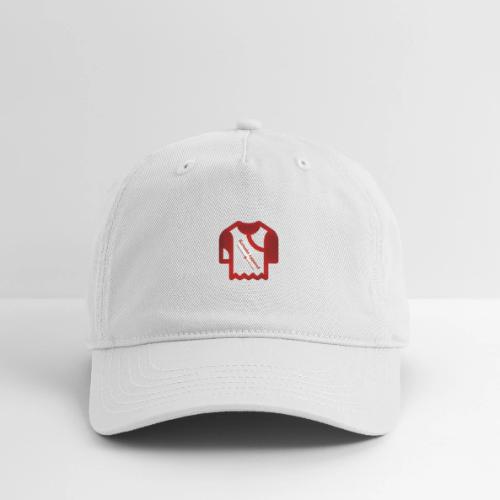 Kenada Logo white spray - Organic Baseball Cap