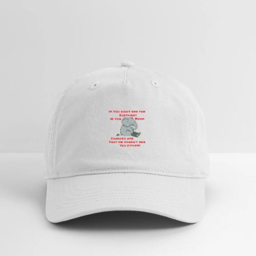 Elephant in the Room Meme - Organic Baseball Cap