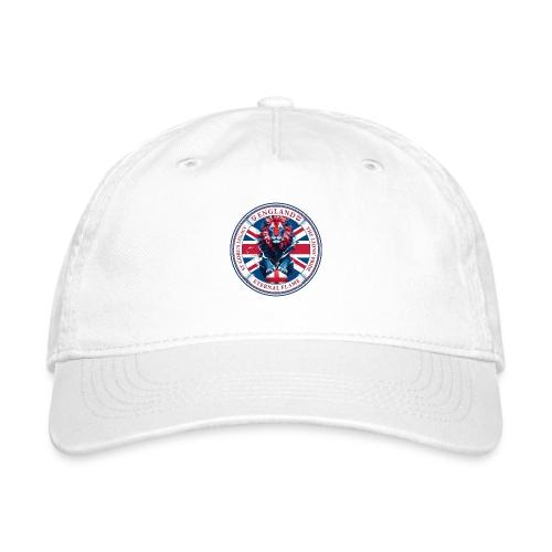 England Lion Emblem T Shirt, Flag Pride Gift - Organic Baseball Cap