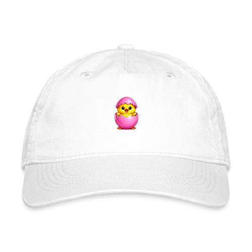 Easter Chick Pink - Organic Baseball Cap