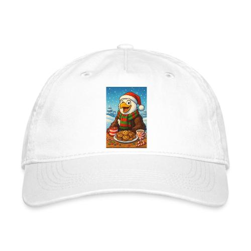 Christmas taw eagle - Organic Baseball Cap