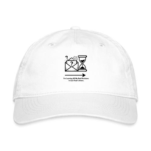 Last Year's Inbox T-Shirt - Organic Baseball Cap