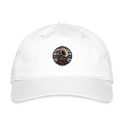 Ornate Phonograph T-Shirt - Organic Baseball Cap