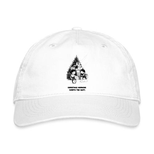 Christmas Morning T-Shirt | Minimalist Kids Gifts - Organic Baseball Cap