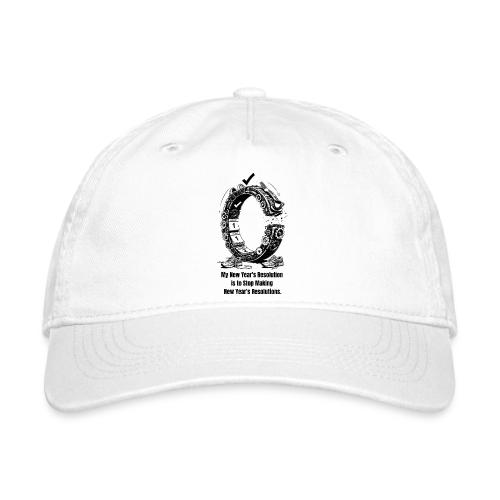 The Resolution Loop - Sarcastic New Year's T-Shirt - Organic Baseball Cap