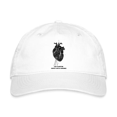 Love Algorithm T-Shirt - Organic Baseball Cap