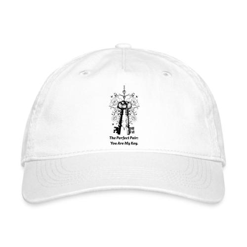 Valentine love keys - Organic Baseball Cap
