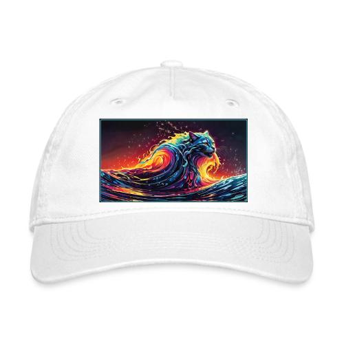 Wavecat Firelight - Organic Baseball Cap