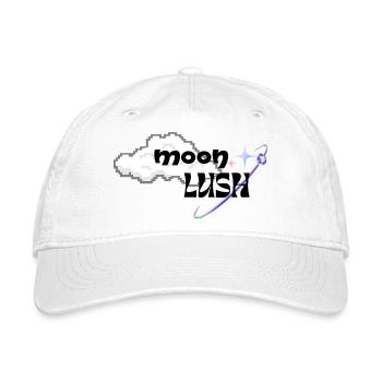 Moon Lush - Organic Baseball Cap - white - Front