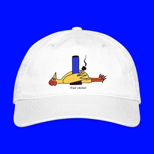 fried chicken - Organic Baseball Cap