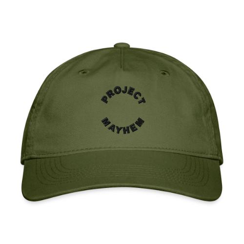 Project Mayhem Embroidery - Organic Baseball Cap