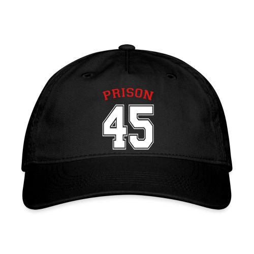 Prison 45 Politics T-shirt - Organic Baseball Cap