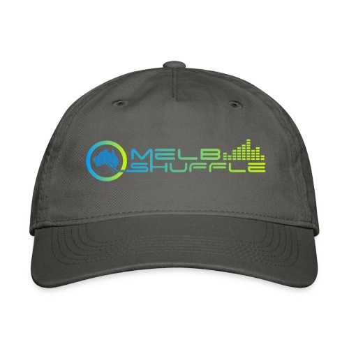Melbshuffle Gradient Logo - Organic Baseball Cap