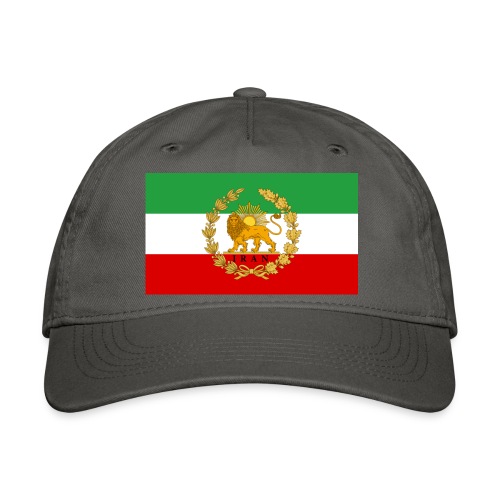 State Flag of Iran Lion and Sun - Organic Baseball Cap