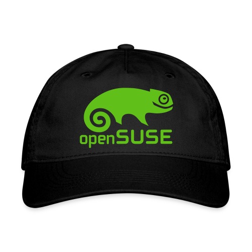 openSUSE Logo Vector - Organic Baseball Cap