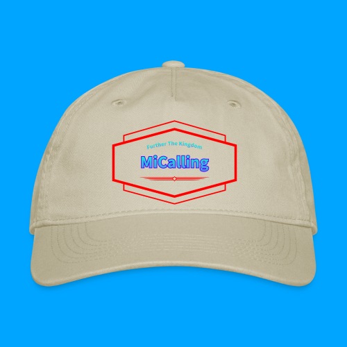 Full Transparent MiCalling Logo - Organic Baseball Cap