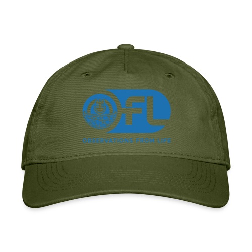Observations from Life Logo - Organic Baseball Cap
