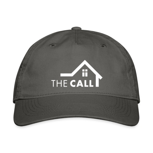 The CALL Logo White - Organic Baseball Cap