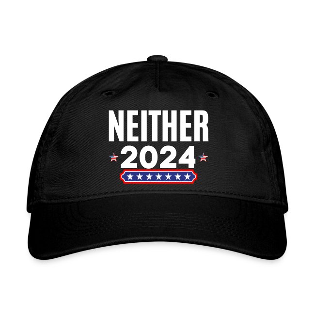 Neither 2024, Apolitical, Nobody For President