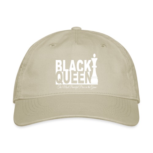 Black Queen Powerful - Organic Baseball Cap