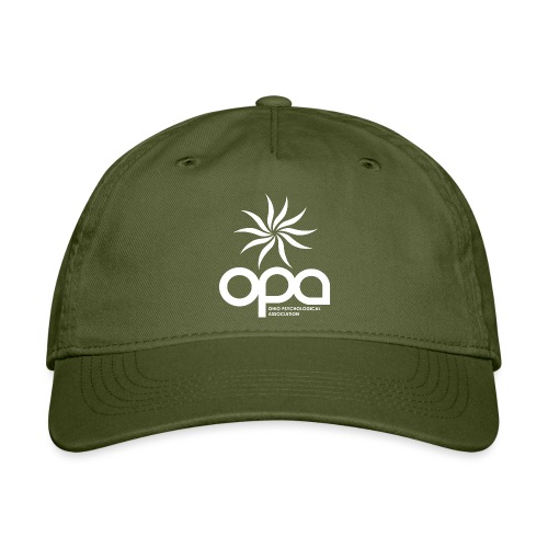 Hoodie with small white OPA logo - Organic Baseball Cap