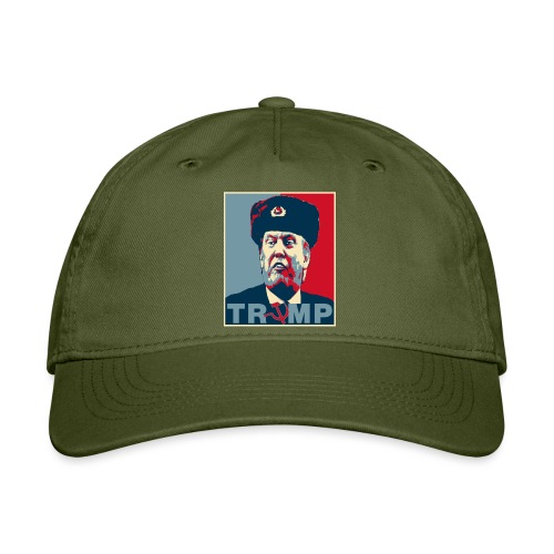 Trump Russian Poster tee - Organic Baseball Cap
