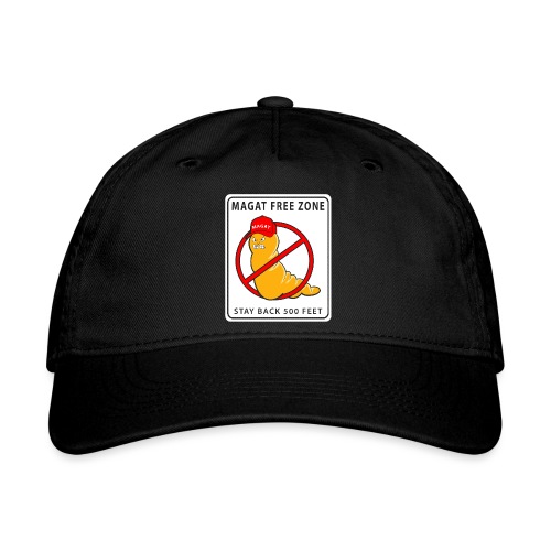Magat Free Zone - Organic Baseball Cap