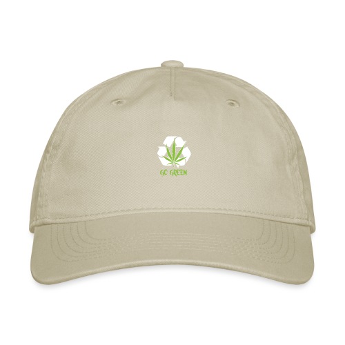 Go Green - Organic Baseball Cap