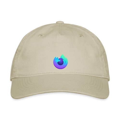 Firefox Browser Nightly Icon Logo - Organic Baseball Cap