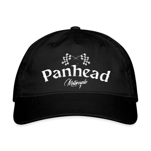 Panhead Motorcycle - Organic Baseball Cap