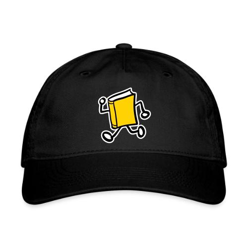 internal bally solo 3 colour white outline - Organic Baseball Cap