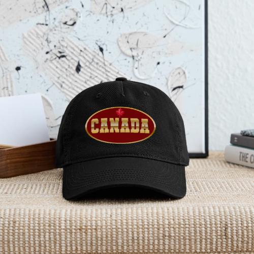 Canada in golden letters - Organic Baseball Cap