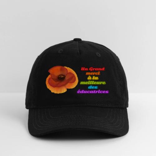 Thank you to the best educator - Organic Baseball Cap