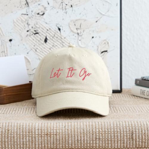 Let It Go - Organic Baseball Cap