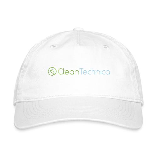 CleanTechnica Logo - Organic Baseball Cap
