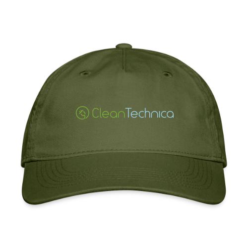 CleanTechnica Logo - Organic Baseball Cap