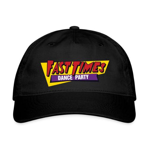 FastTimes LARGE logo_1 - Organic Baseball Cap