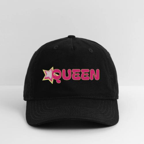 queen high resolution logo transparent 1 - Organic Baseball Cap