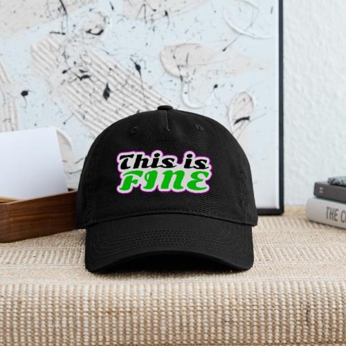 This Is Fine Balance - Organic Baseball Cap