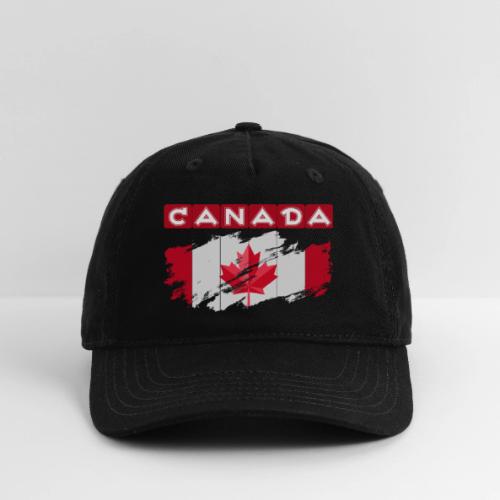 Canada, Inspired by the Canadian flag - Organic Baseball Cap