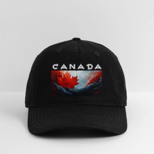 Canada Icon in Color - Organic Baseball Cap