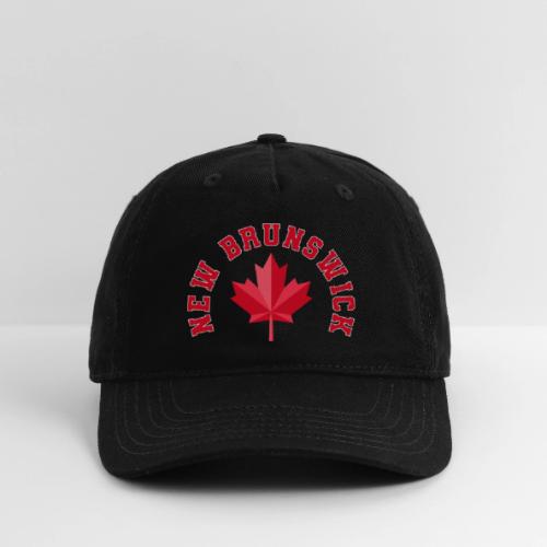 New Brunswick with maple leaf - Organic Baseball Cap