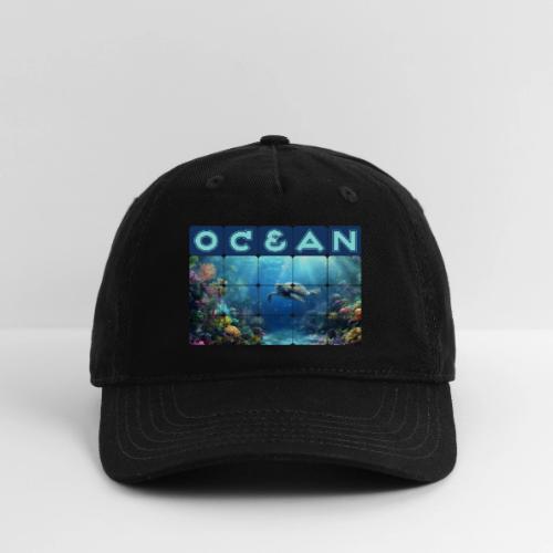 Ocean: Turtle Drift - Organic Baseball Cap