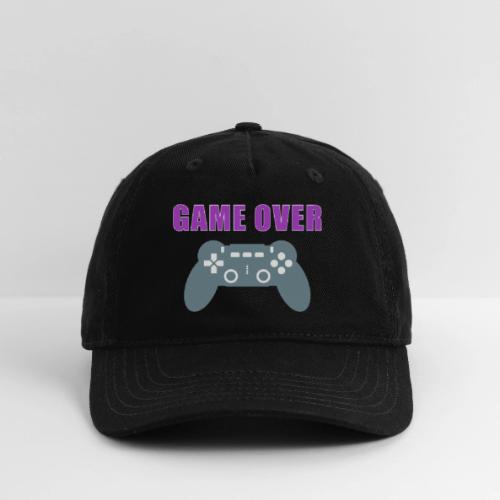 Game Over Gamer Controller Design - Organic Baseball Cap