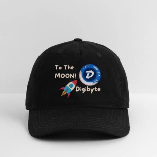 Digibyte To The Moon- - Organic Baseball Cap