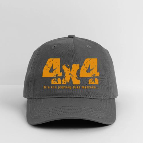 4x4 - it's the journey that matters... - Organic Baseball Cap